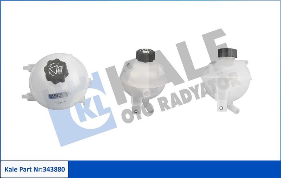 Peugeot 206 307 Citroen C2 C3 Yedek Su Deposu Kapaklı Genleşme Kavanozu KALE-RADYATOR