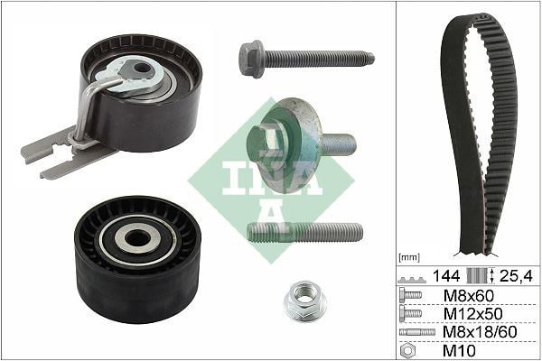 Peugeot 206 307 Citroen C1 C2 C3 Nemo Eksantrik Gergi Kiti INA