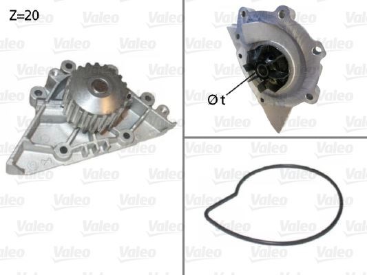 Peugeot 206 307 406 407 607 806 807 Citroen C4 C5 Scudo Expert Devirdaim VALEO