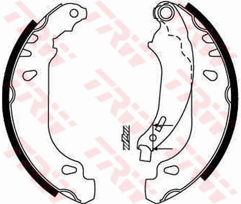 Peugeot 206 Arka Pabuç Balata ABS'siz Araçlar TRW