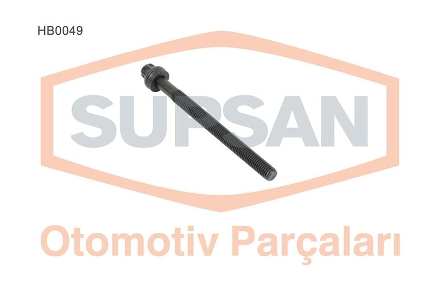 Peugeot 206-207-307 Partner Partner Tepee Silindir Kapak Saplama Seti 1.6... SUPSAN
