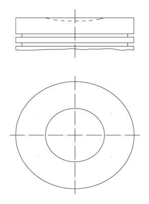 Peugeot 206 307 406 407 607 Expert Citroen C4 C5 2.0 16V Motor Piston... MAHLE