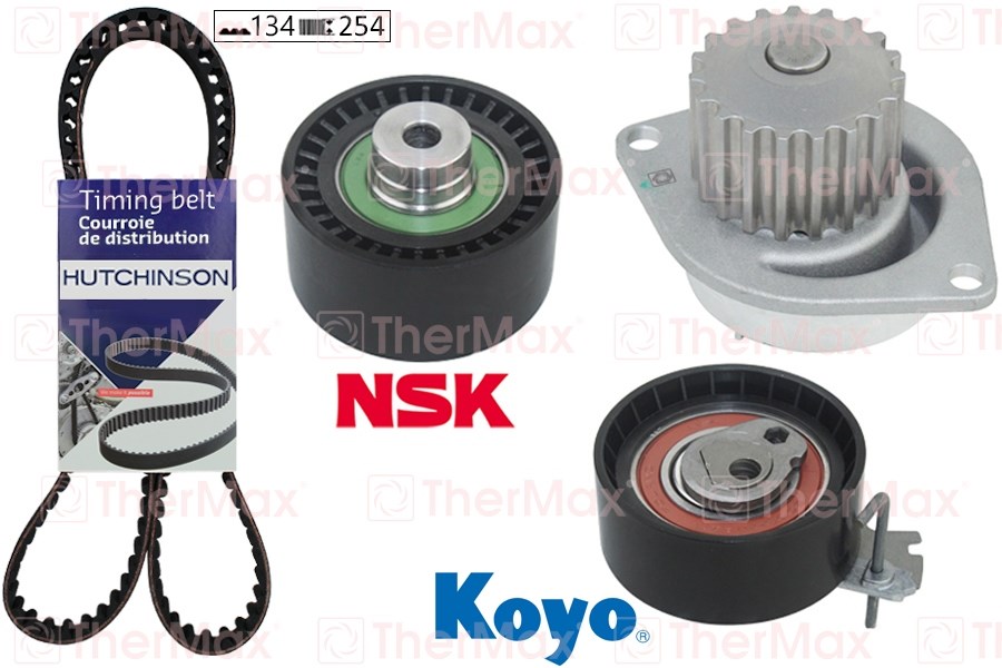 Peugeot 206 Devirdaimli Eksantrik Gergi Kiti THERMAX