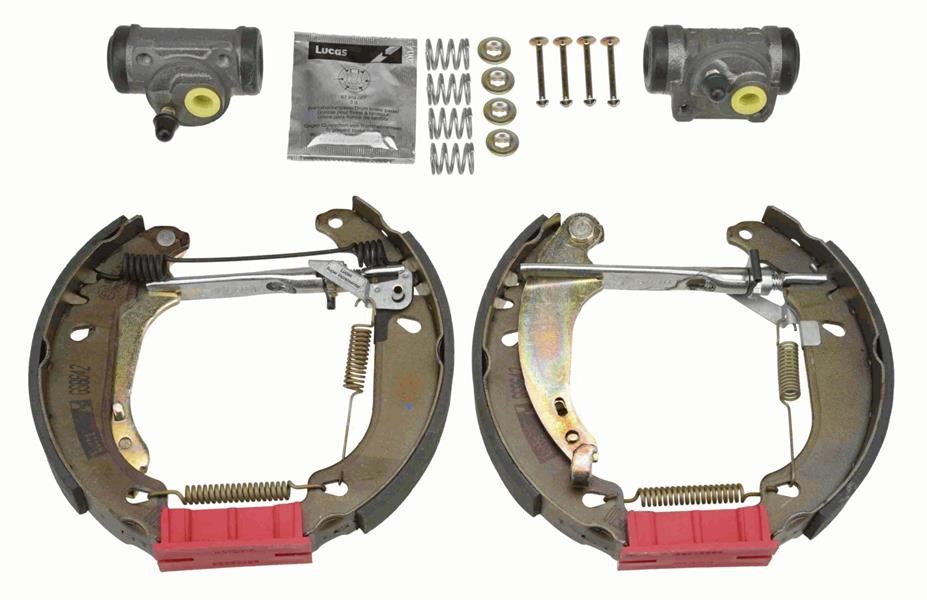 Peugeot 206 Arka Aks Pabuçlu Balata Kiti TRW