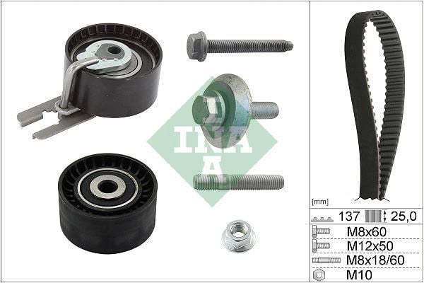 Peugeot 206 207 307 308 407 3008 Eksantrik Gergi Kiti INA