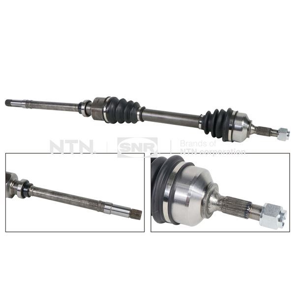 Peugeot 206 Komple Sağ Aks 1.4-1.6 TU5 SNR