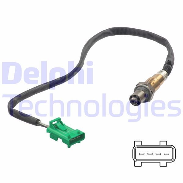 Peugeot 207 Oksijen Sensörü Ön DELPHI
