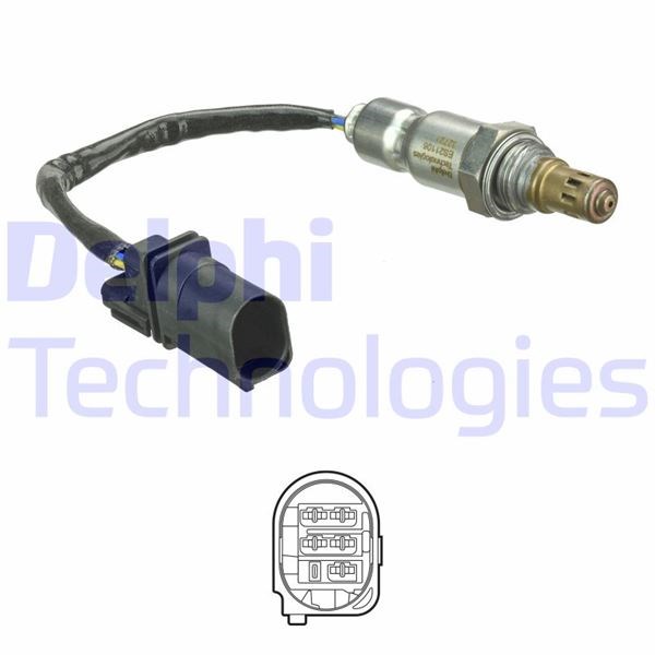 Peugeot 207 Oksijen Sensörü Ön 1.6 HDI DV6C DELPHI