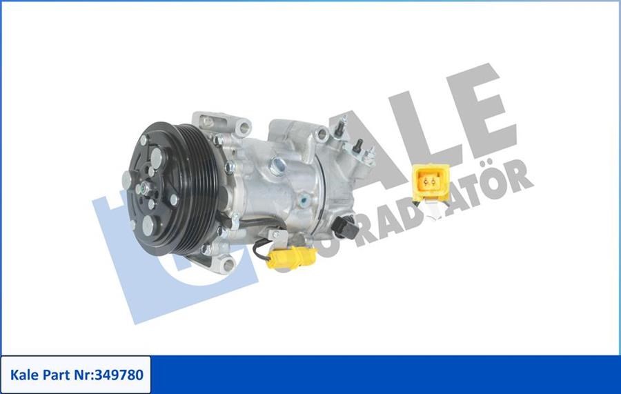 Peugeot 207 307 308 Partner Tepee Citroen C3 C4 Berlingo C5 DS4 DS5 Klima... KALE-RADYATOR