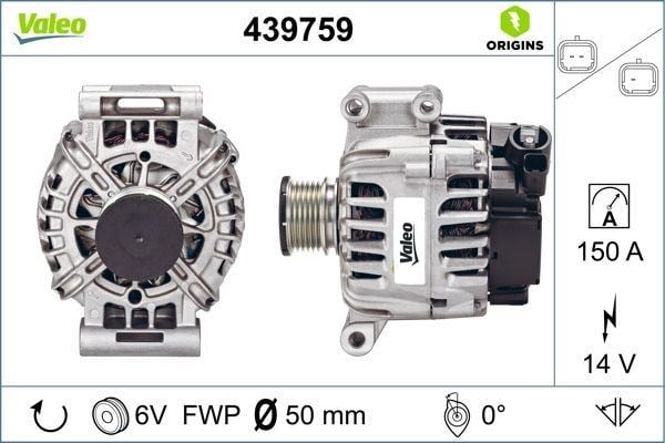 Peugeot 207 07>12 308 07>14 508 10>18 3008 09>16 5008 09>17 RZC 10>15... VALEO