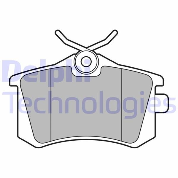 Peugeot 207 208 Citroen C3 C4 Cactus DS3 Arka Balata DELPHI