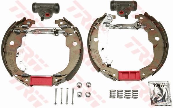Peugeot 207 Arka Aks Pabuçlu Balata Kiti TRW