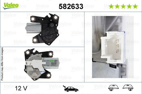Peugeot 207 Arka Silecek Motoru VALEO