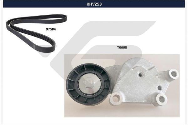 Peugeot 207 1.4-1.6 HDI Alternatör Gergi Kiti HUTCHINSON