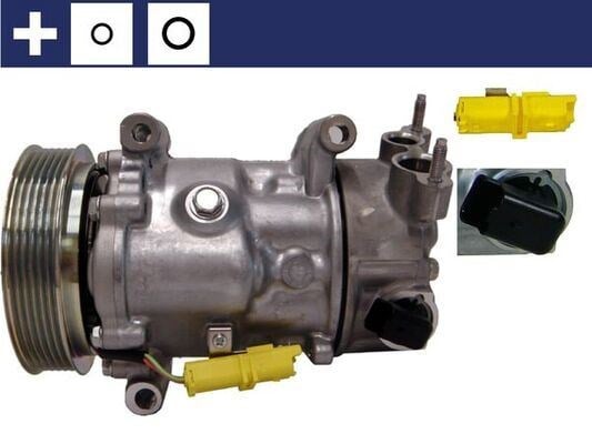 Peugeot 207 307 308 508 Partner Citroen C3 C4 C5 Berlingo Klima Kompresörü... MAHLE