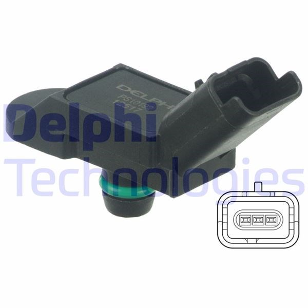 Peugeot 207 308 3008 5008 RCZ Citroen C4 C5 DS3 Mini R55 R56 Basınç Map Sensörü DELPHI