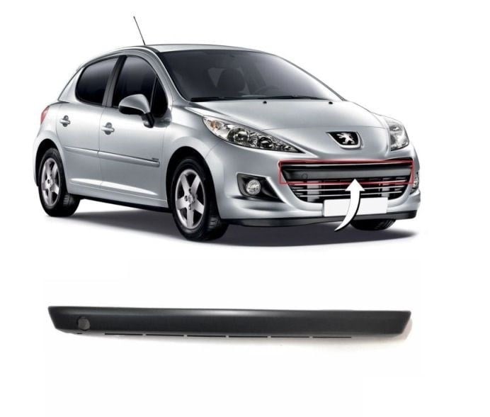 Peugeot 207 Ön Tampon Bandı Makyajlı DOGAN-
