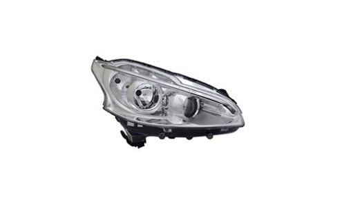 Peugeot 208 Ön Sağ Far Elektrikli LED Gündüz Farlı TYC