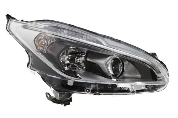 Peugeot 208 Sağ Far LED Gündüz Farlı VALEO