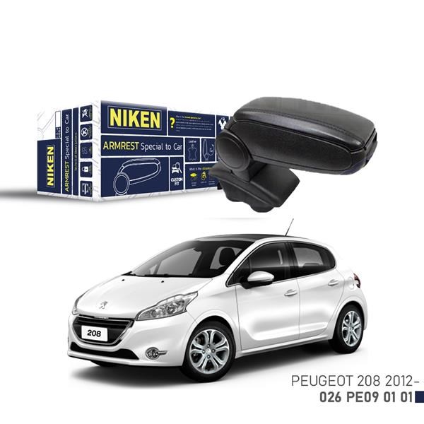 Peugeot 208 Araca Özel Kol Dayama Siyah NIKEN