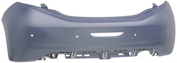 Peugeot 208 4 Sensörlü Arka Astarlı Tampon PHIRA
