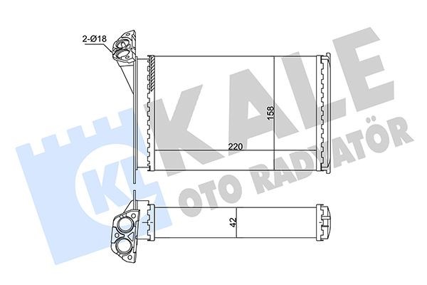 BMW 3 Serisi Kalorifer KALE-RADYATOR