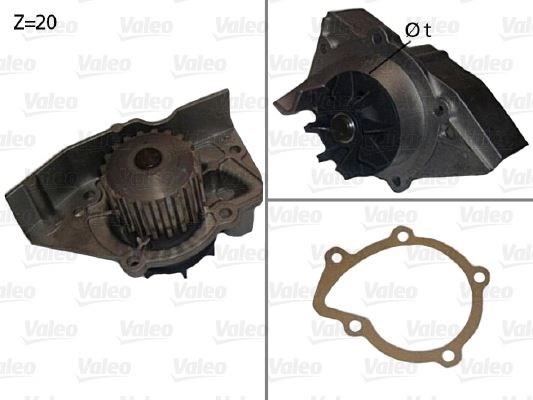Peugeot 306 406 Citroen Xantia Xsara Devirdaim VALEO