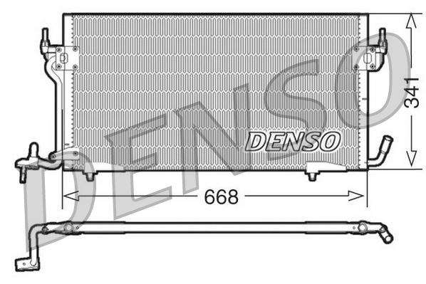 Peugeot 306 Citroen Xsara Klima Radyatörü Kondenseri DENSO
