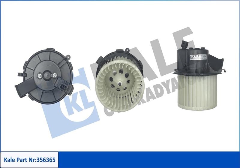 Peugeot 307 307 CC 307 SW Kalorifer Motor Blower KALE-RADYATOR