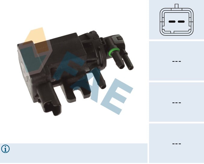 Peugeot 307 308 407 607 807 Expert Citroen C4 C5 C6 C8 Jumpy Turbo Elektrovanası FAE