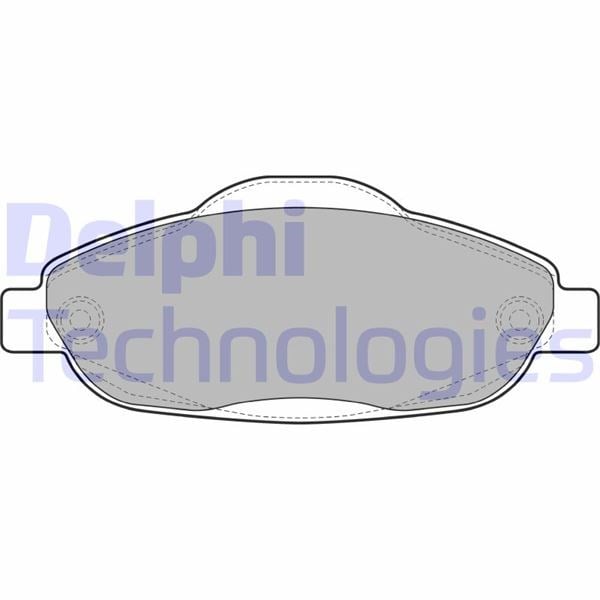 Peugeot 308 Ön Fren Balatası DELPHI