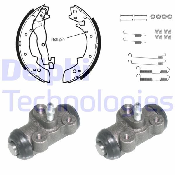 BMW 316 318 320 Arka Fren Pabuç Kiti DELPHI