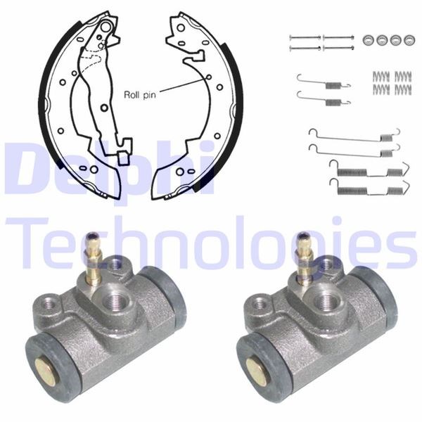 BMW 316 318 324 Arka Fren Pabuç Kiti DELPHI