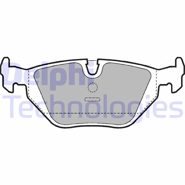 BMW 316 318 320 323 325 328 Arka Fren Balatası DELPHI