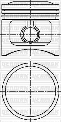 BMW 318 518 316 Piston Segman STD YENMAK
