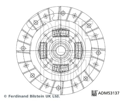 Mazda 323 Debriyaj Baskı Balata BLUEPRINT