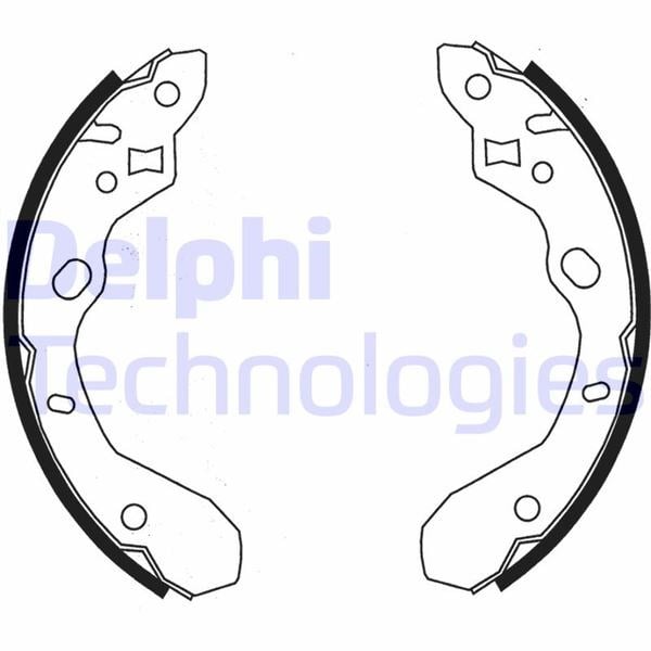 Mazda 323 Arka Fren Pabucu DELPHI