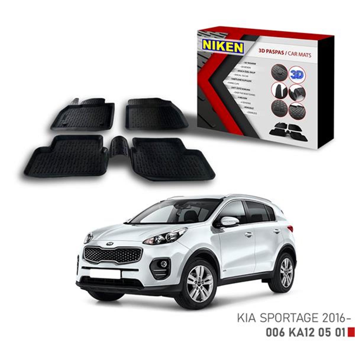 3D Paspas Kıa Sportage 2016-