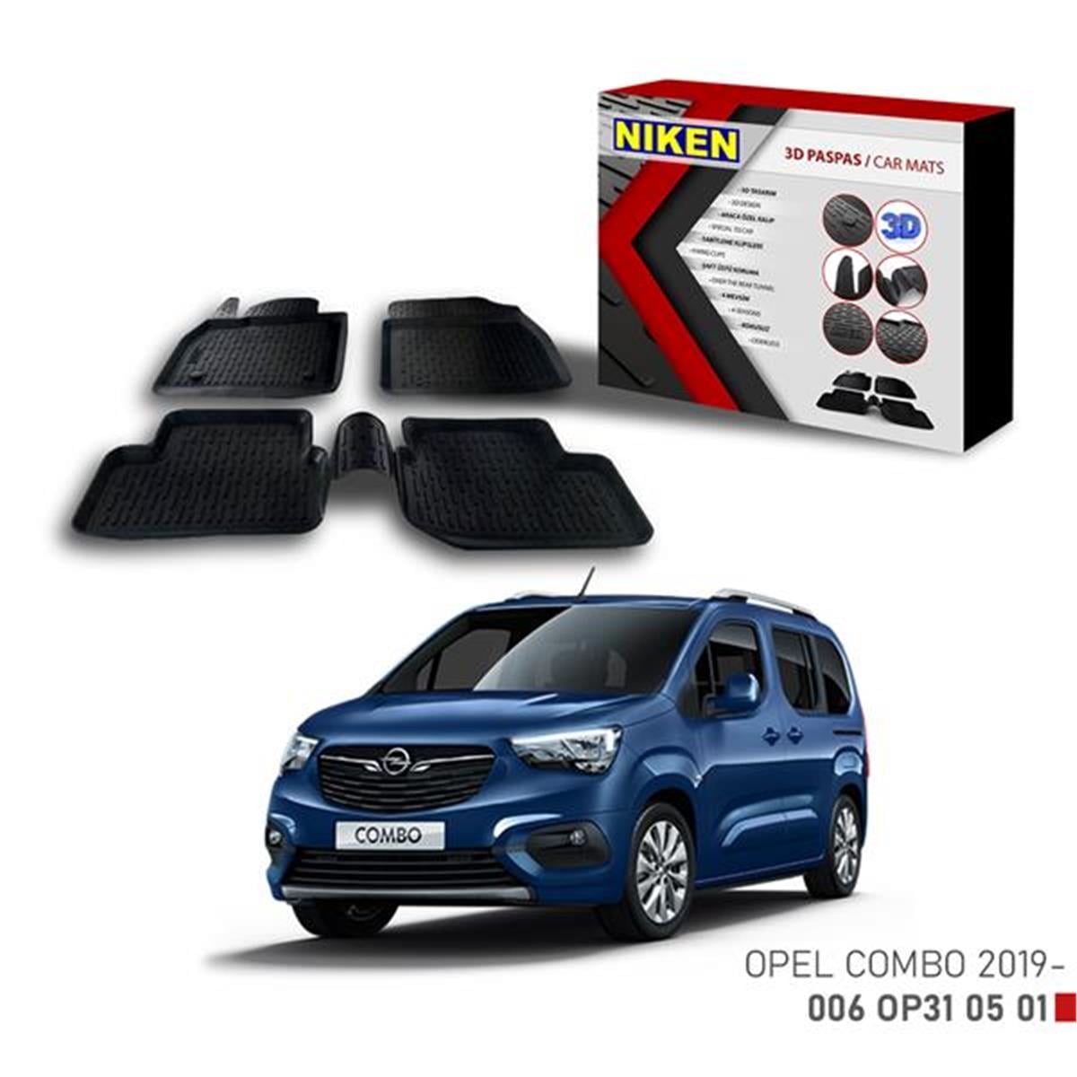 3D Paspas Opel Combo 2019-