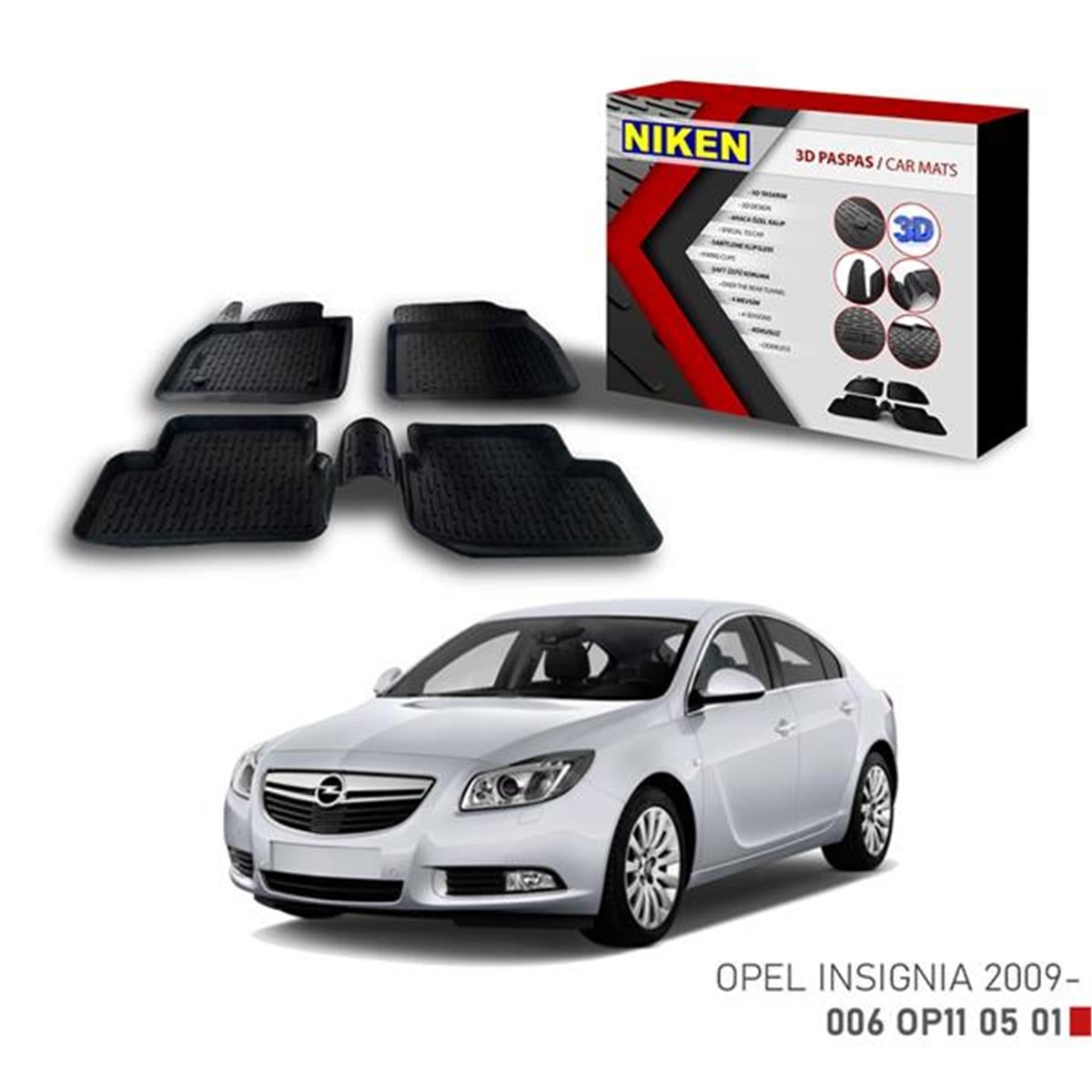 3D Paspas Opel Insıgnıa 2009-