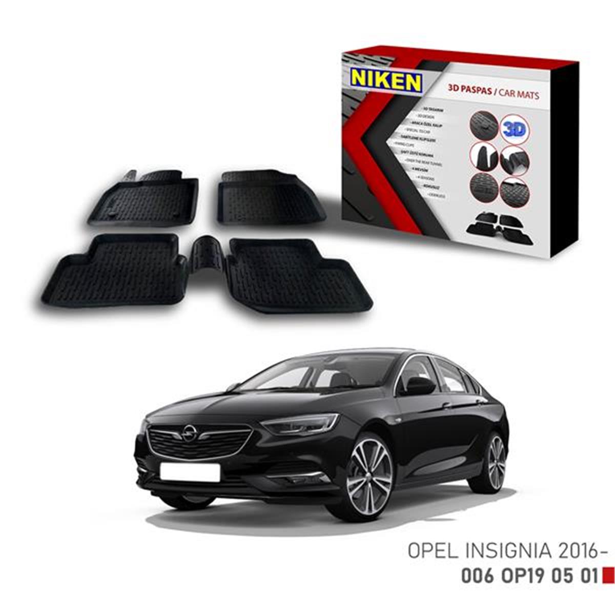 3D Paspas Opel Insıgnıa 2016-