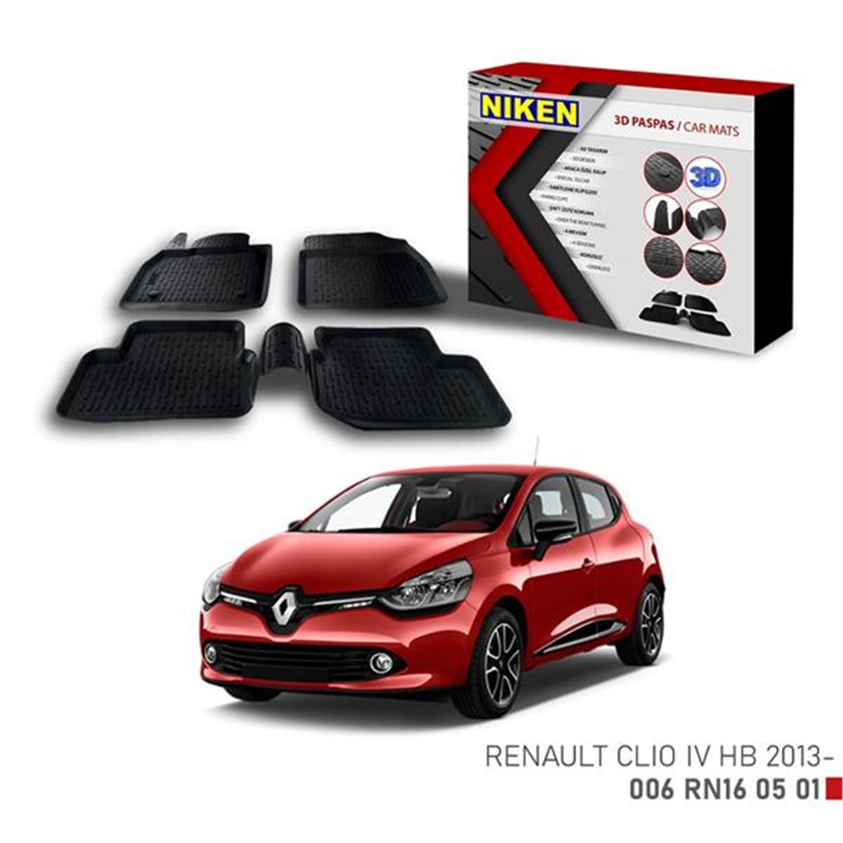 3D Paspas Renault Clıo 4 Hb 2013-