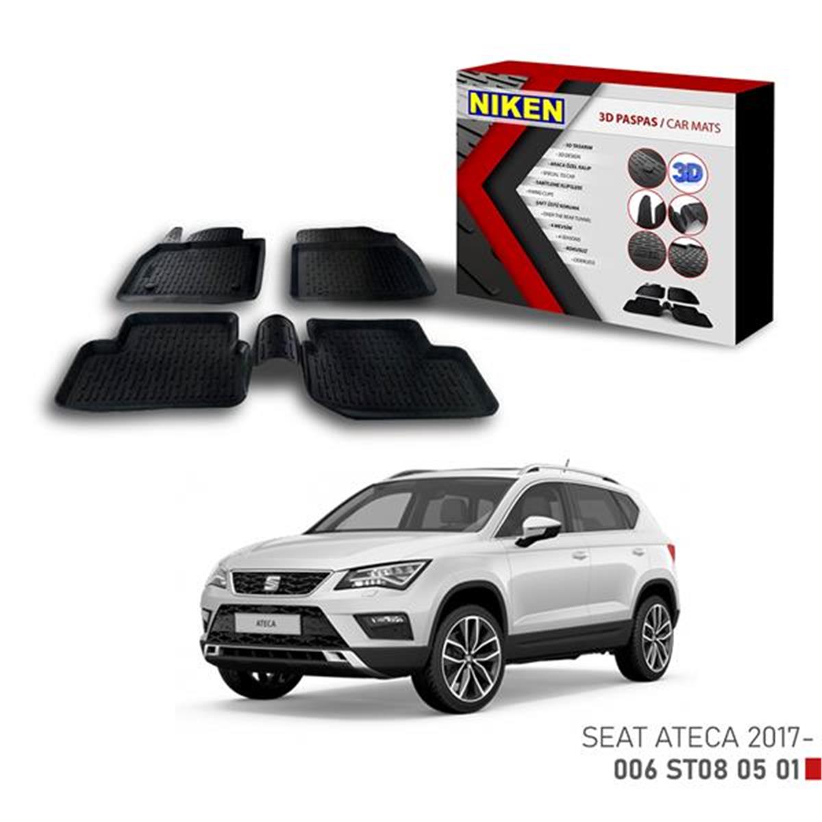3D Paspas Seat Ateca 2017-