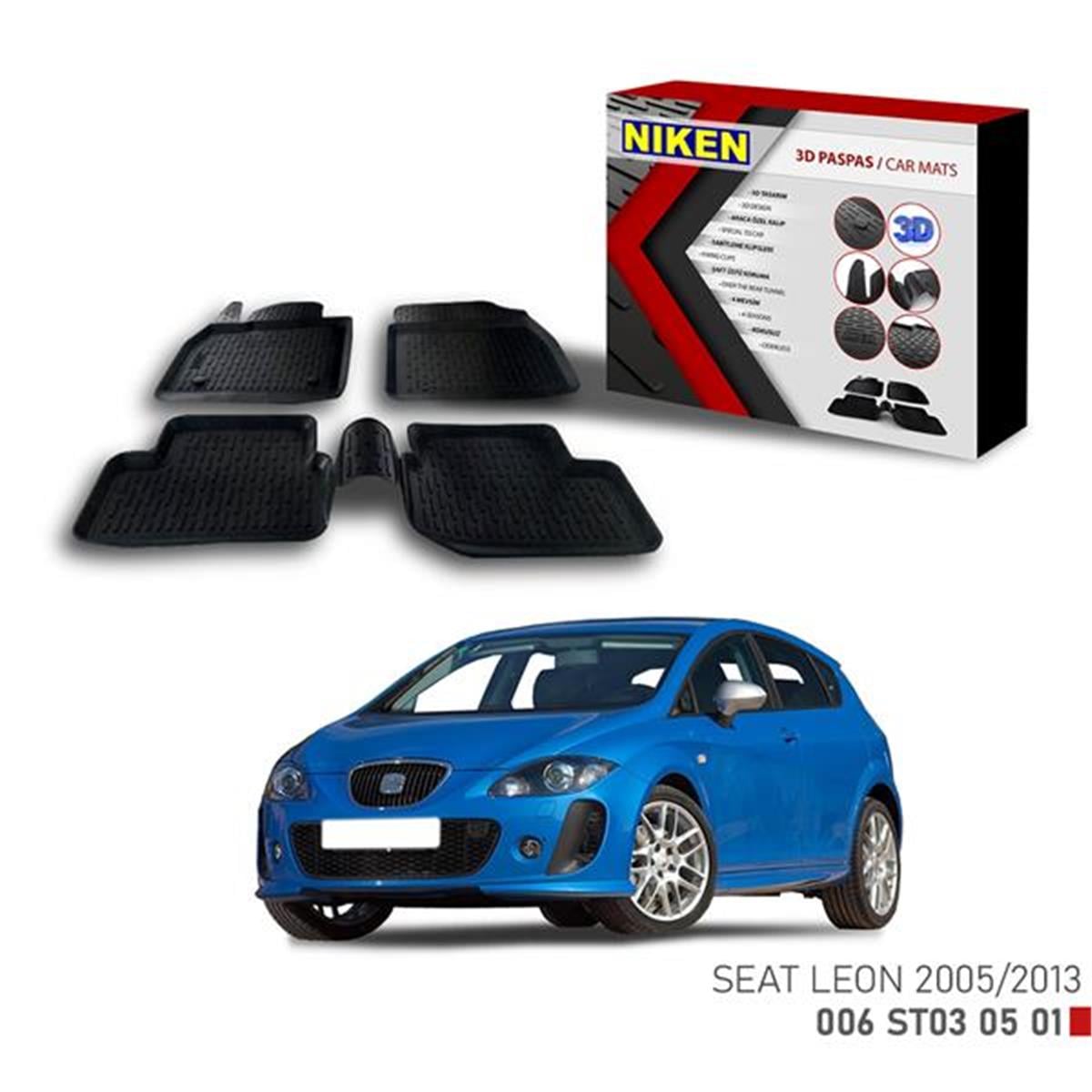 3D Paspas Seat Leon 2005-2013