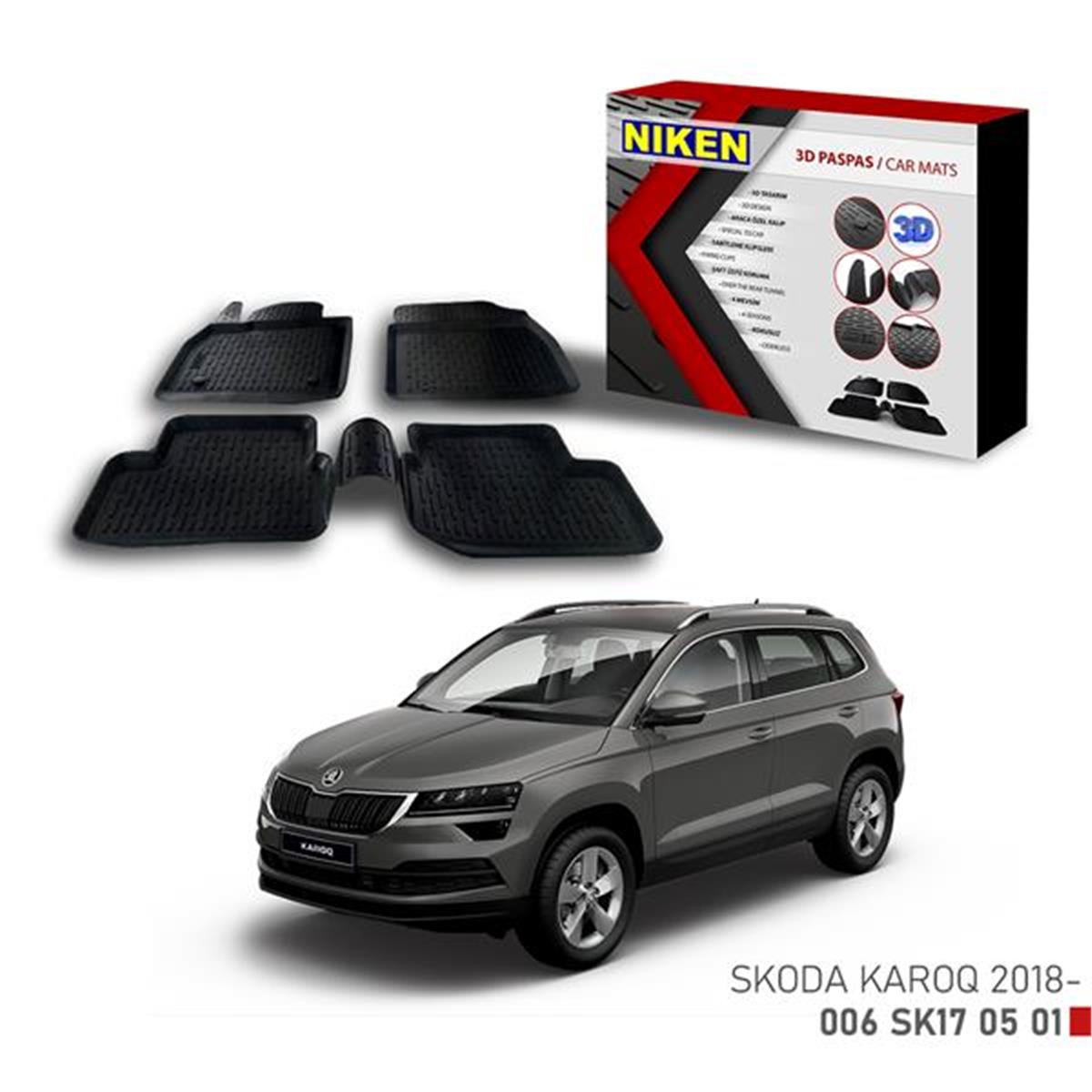 3D Paspas Skoda Karoq 2018-