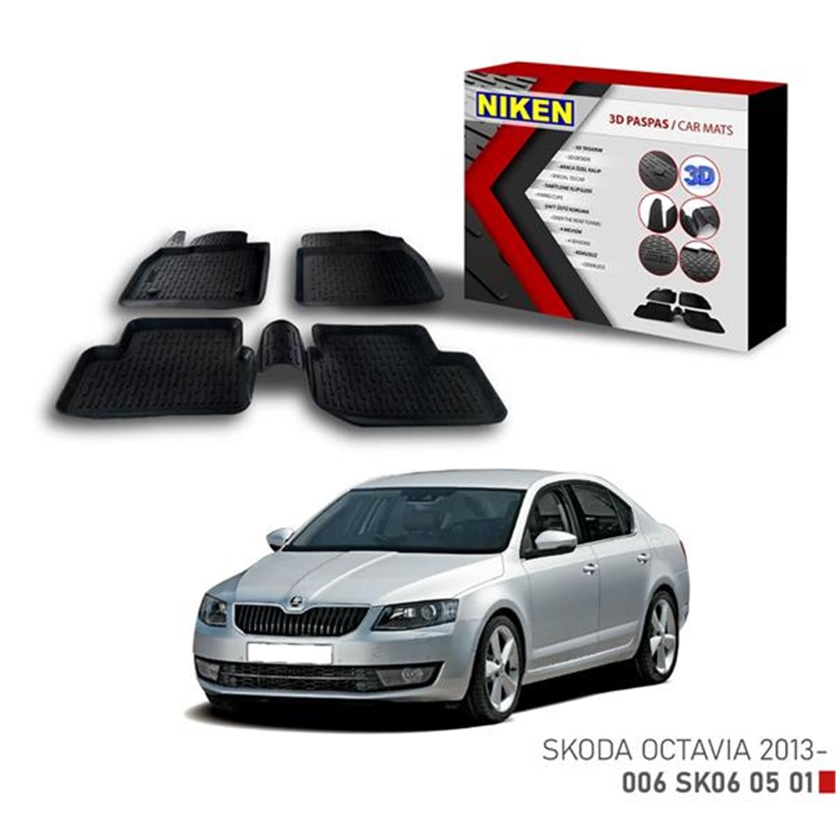3D Paspas Skoda Octavıa 2013-