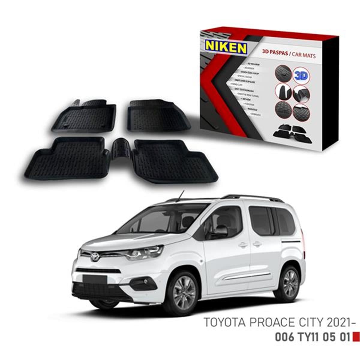 3D Paspas Toyota Proace Cıty 2021-