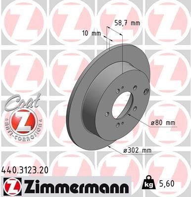 Peugeot 4007 4008 Citroen C4 Aircross C-Crosser Mitsubishi Outlander ASX... ZIMMERMANN