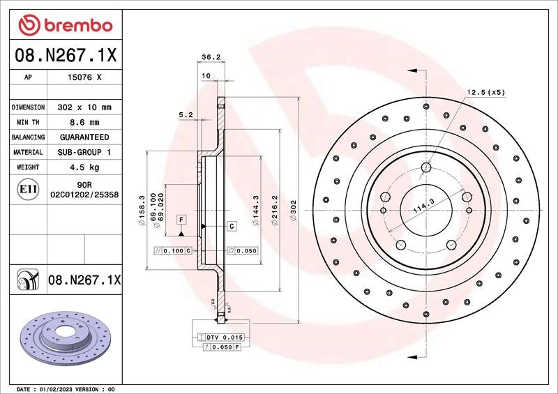 Peugeot 4008 Citroen C4 Aircross Mitsubishi ASX Arka Fren Aynası Dolu Tip BREMBO