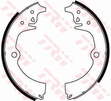 Peugeot 404 Arka Aks Pabuçlu Balata Kiti TRW
